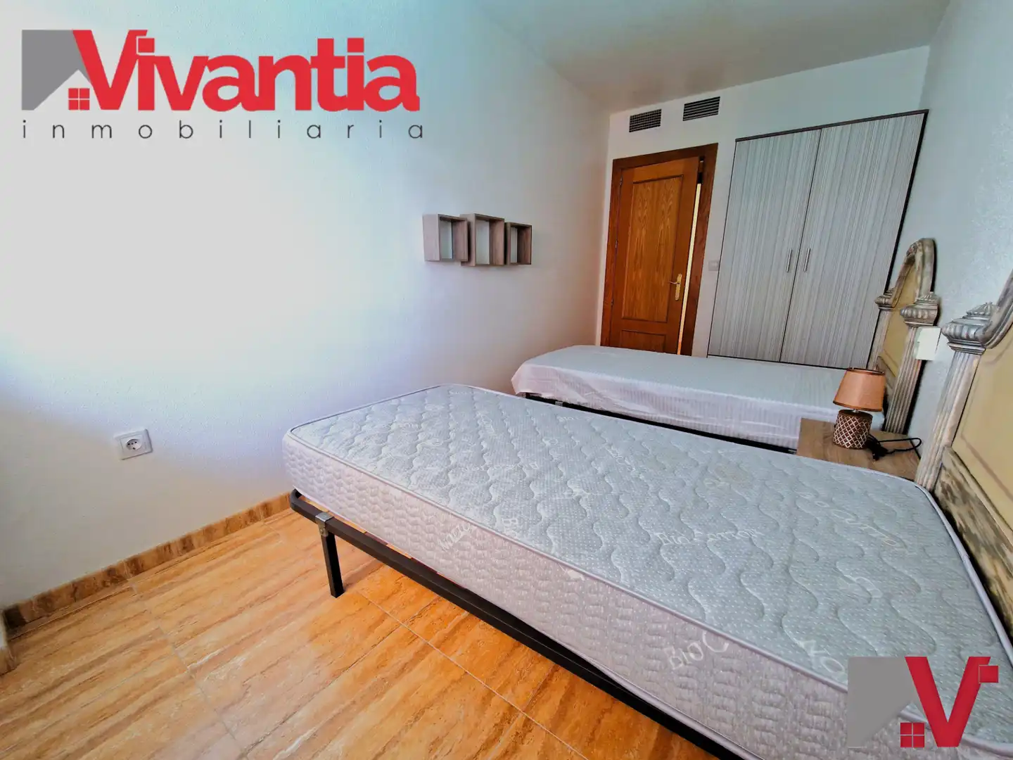 Bedroom of Flat for sale in Lorca  with Air Conditioner, Heating and Terrace