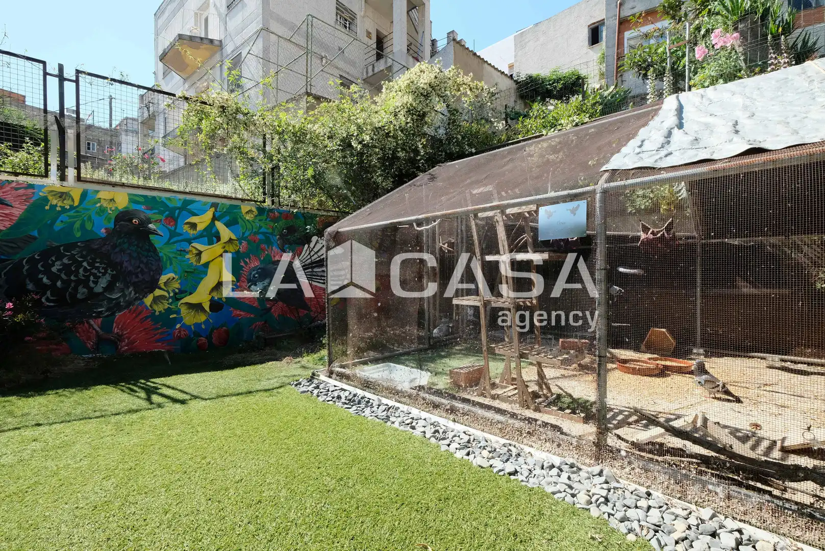 Jardín de Casa o chalet en venta en Barcelona con Terraza y Trastero