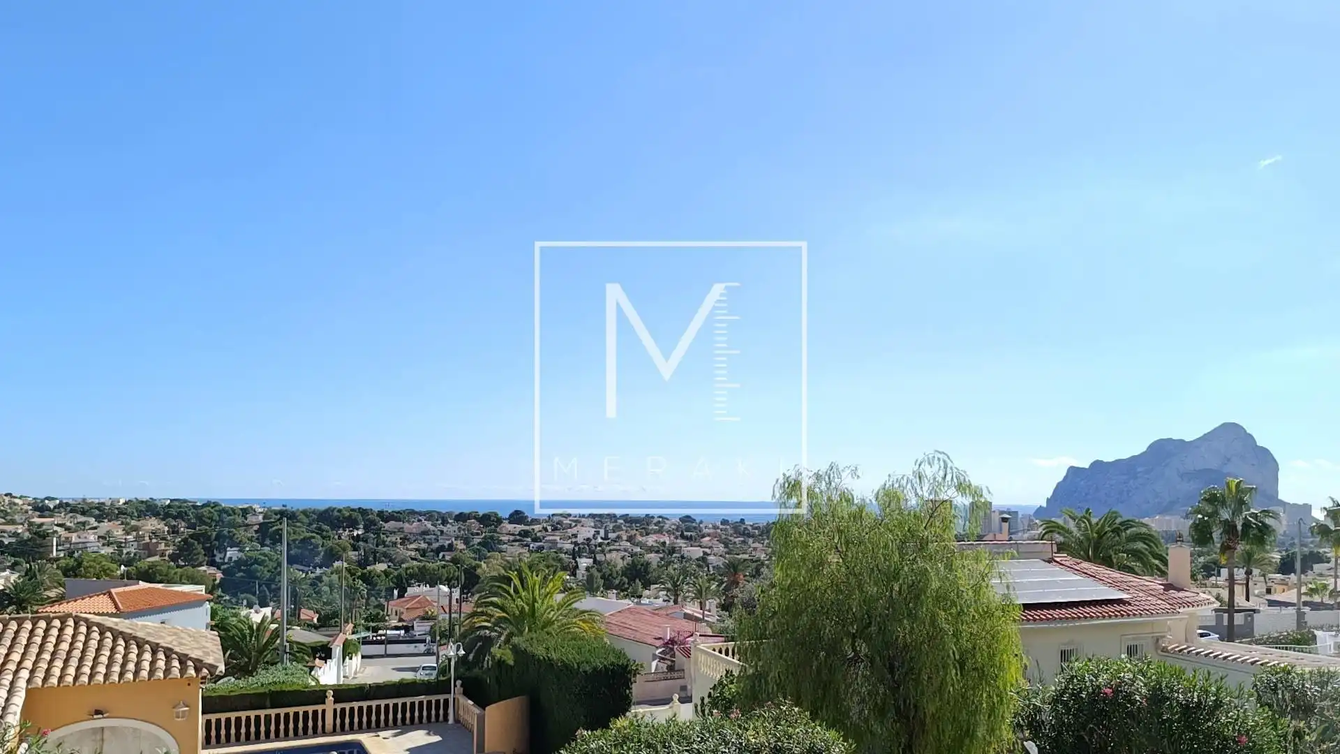 Vista exterior de Casa o chalet en venta en Calpe / Calp con Aire acondicionado, Calefacción y Jardín privado