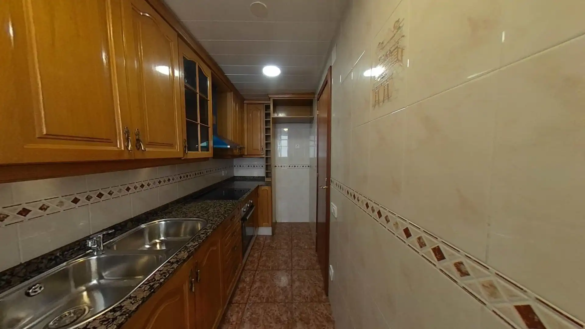 Küche von Maisonette zum Verkauf in L'Hospitalet de Llobregat mit Heizung