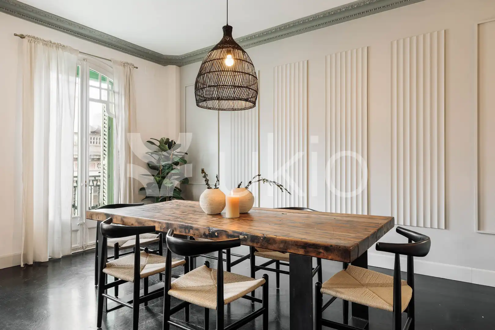 Appartement compact avec terrasse à louer à Carrer Gran de Gràcia, imagen 6