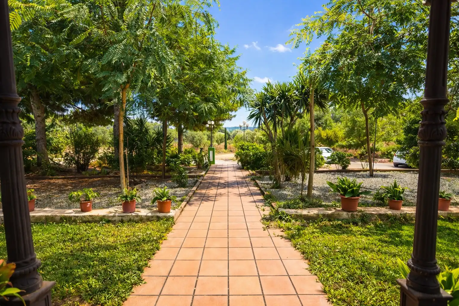 Jardín de Finca rústica en venta en Santa Oliva con Jardín privado
