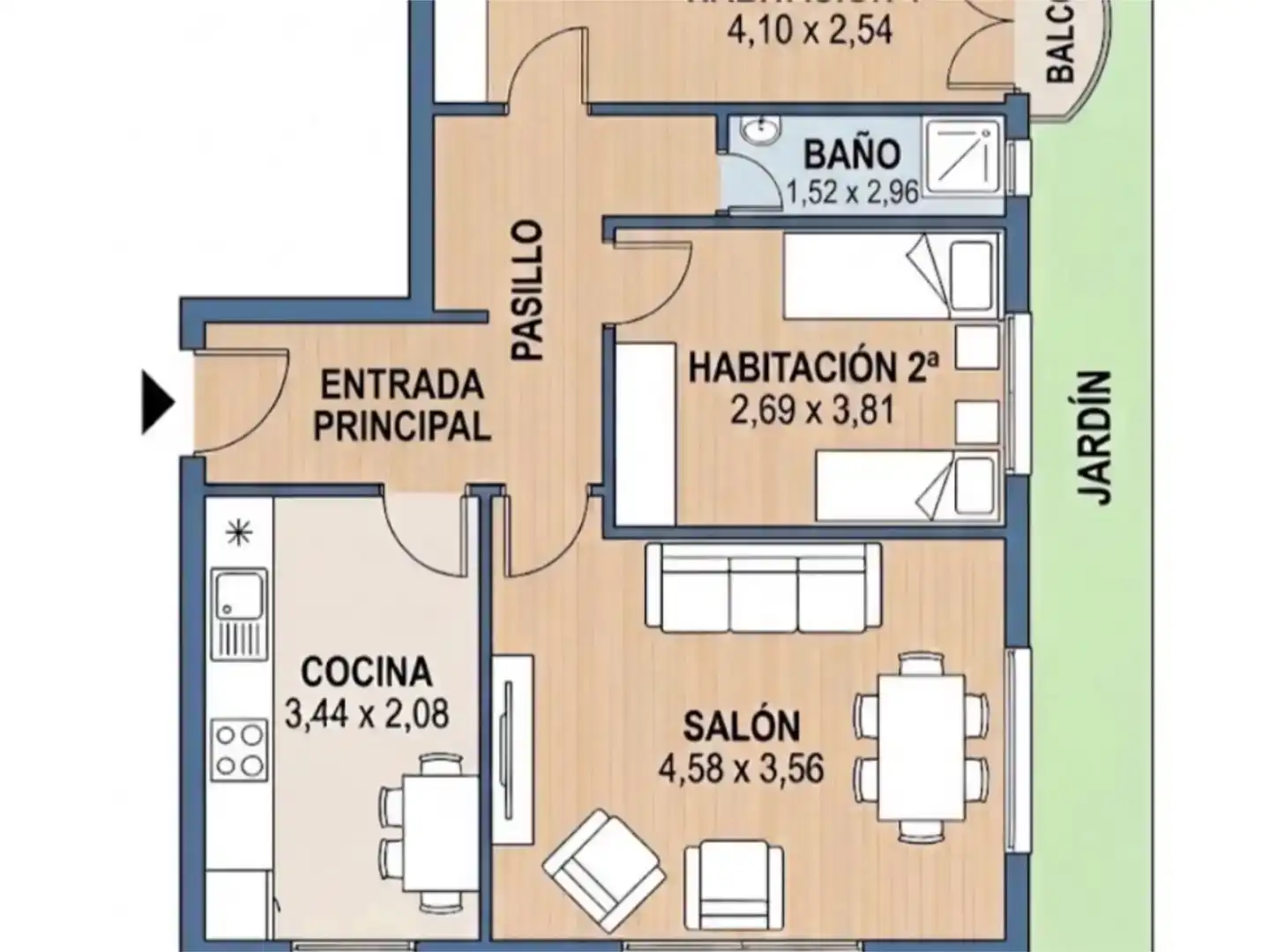 Piso en venta en Noja con Balcón