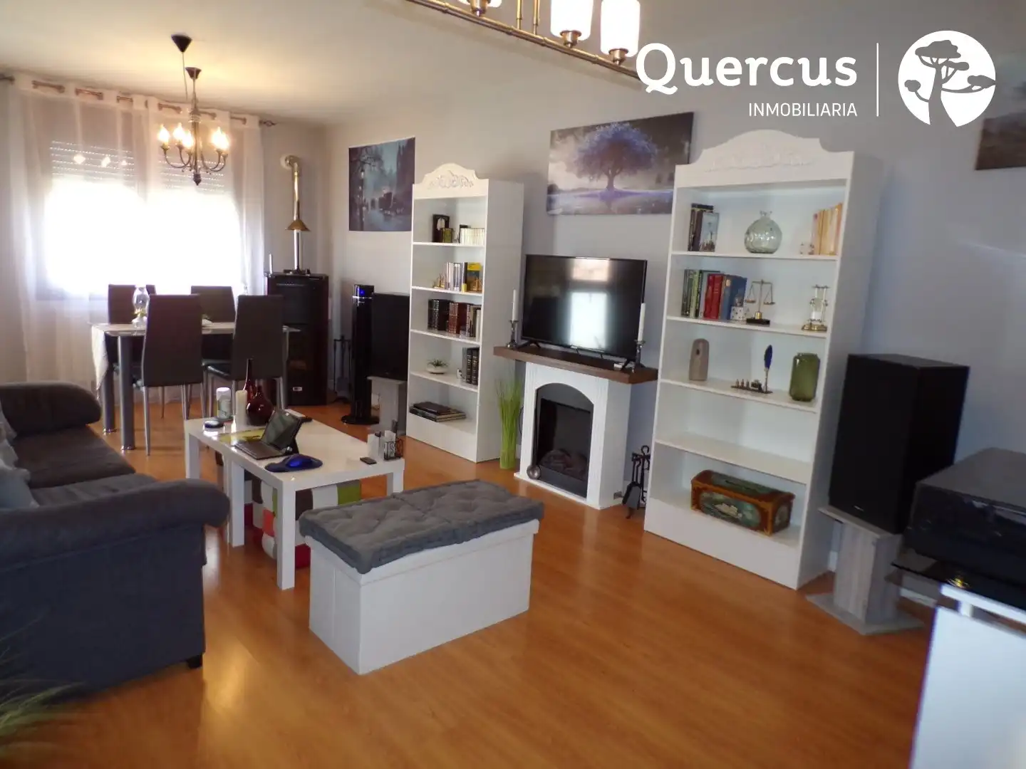 Sala de estar de Piso en venta en Cantimpalos con Calefacción, Terraza y Trastero