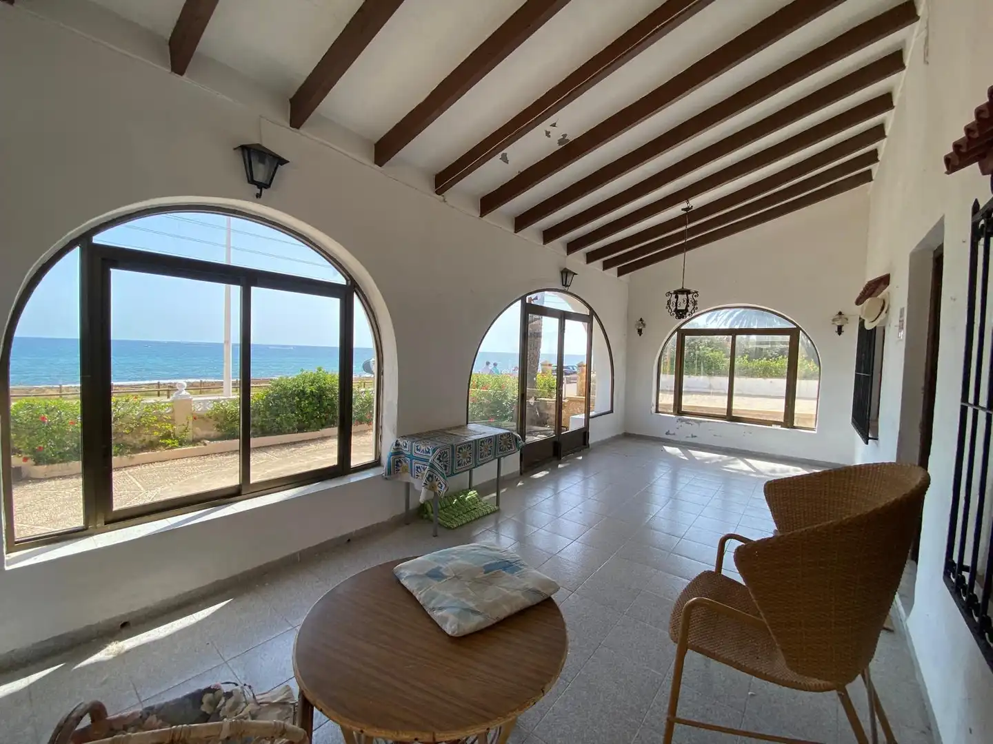 Sala de estar de Casa o chalet en venta en Jávea / Xàbia con Jardín privado, Terraza y Trastero