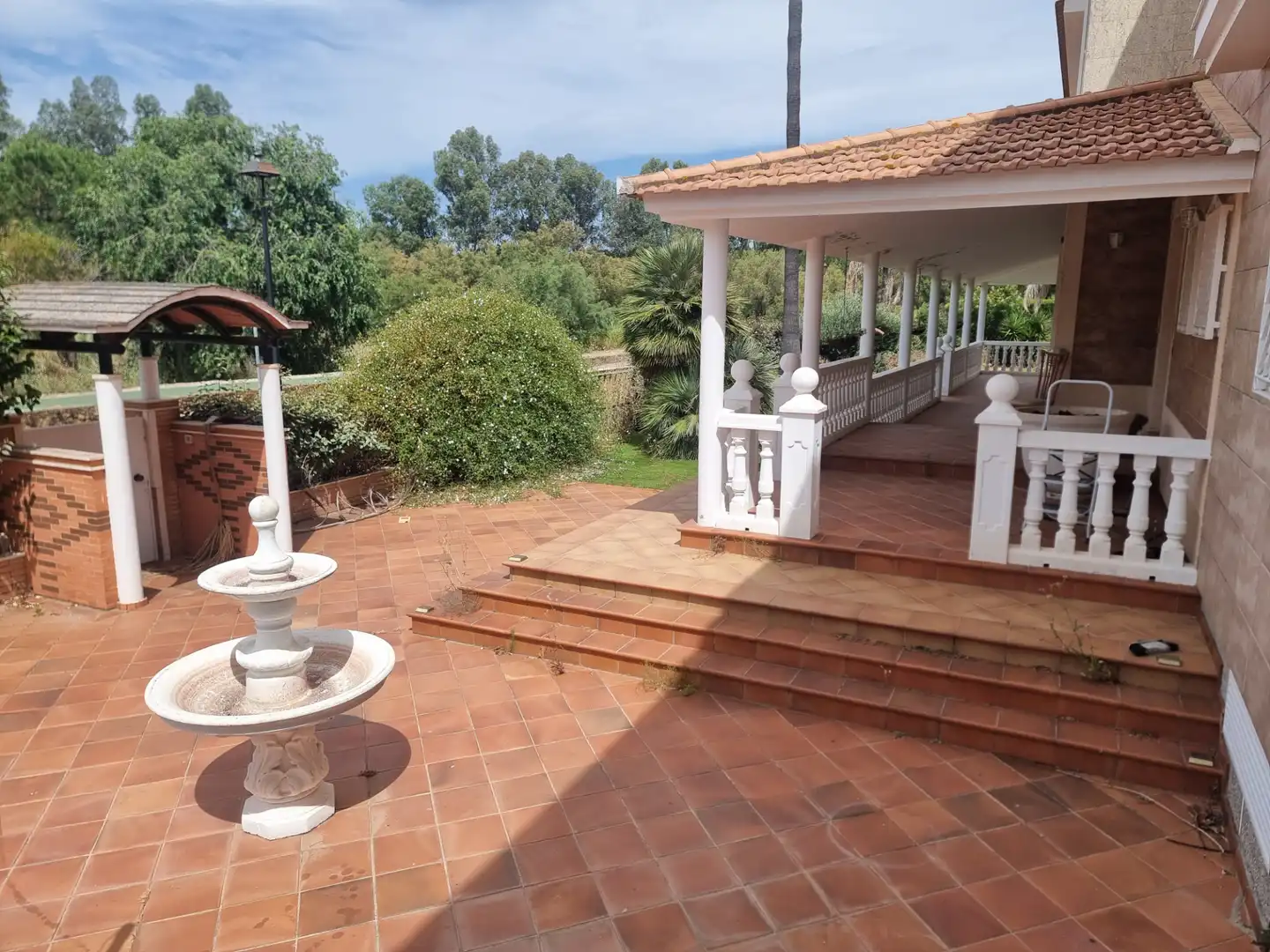 Terraza de Casa o chalet en venta en Aljaraque con Jardín privado, Terraza y Trastero