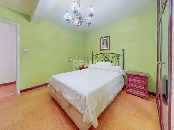 Bedroom of Flat for sale in Vigo   with Heating, Parquet flooring and Terrace