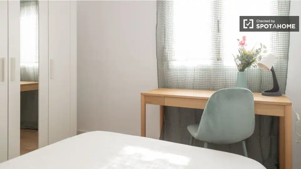 Habitación de Piso para compartir en Madrid con Aire acondicionado, Calefacción y Terraza