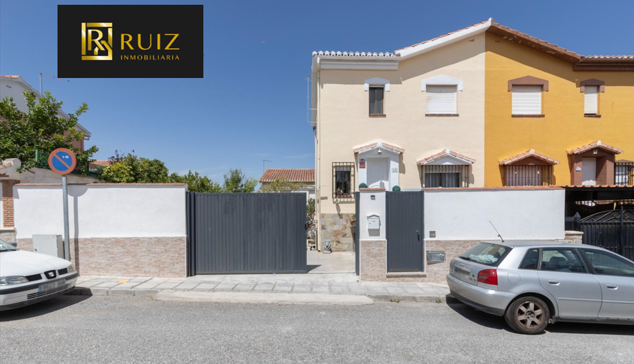 Vista exterior de Casa o chalet en venta en Gójar con Aire acondicionado