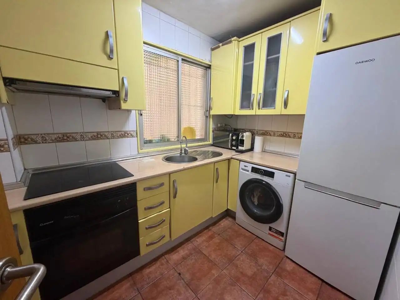 Kitchen of Flat for sale in Murcia  with Air Conditioner and Parquet flooring