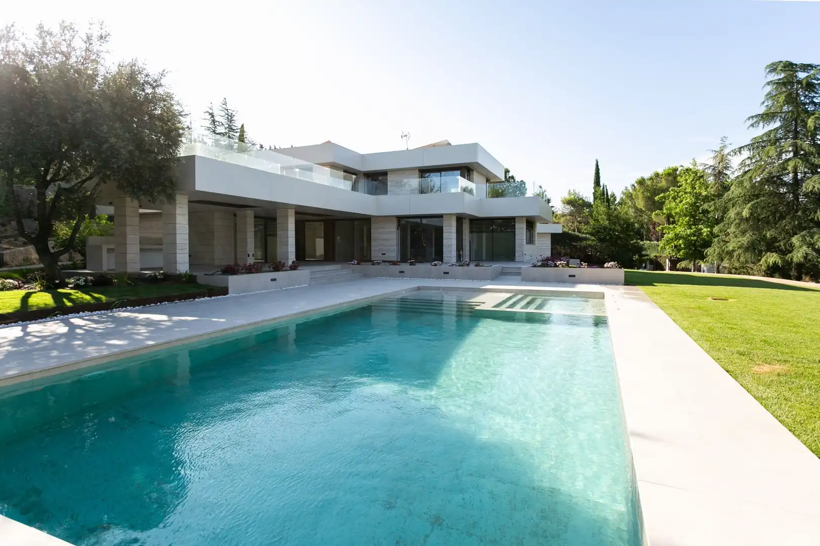Piscina de Casa o xalet en venda en Boadilla del Monte amb Calefacció i Jardí privat