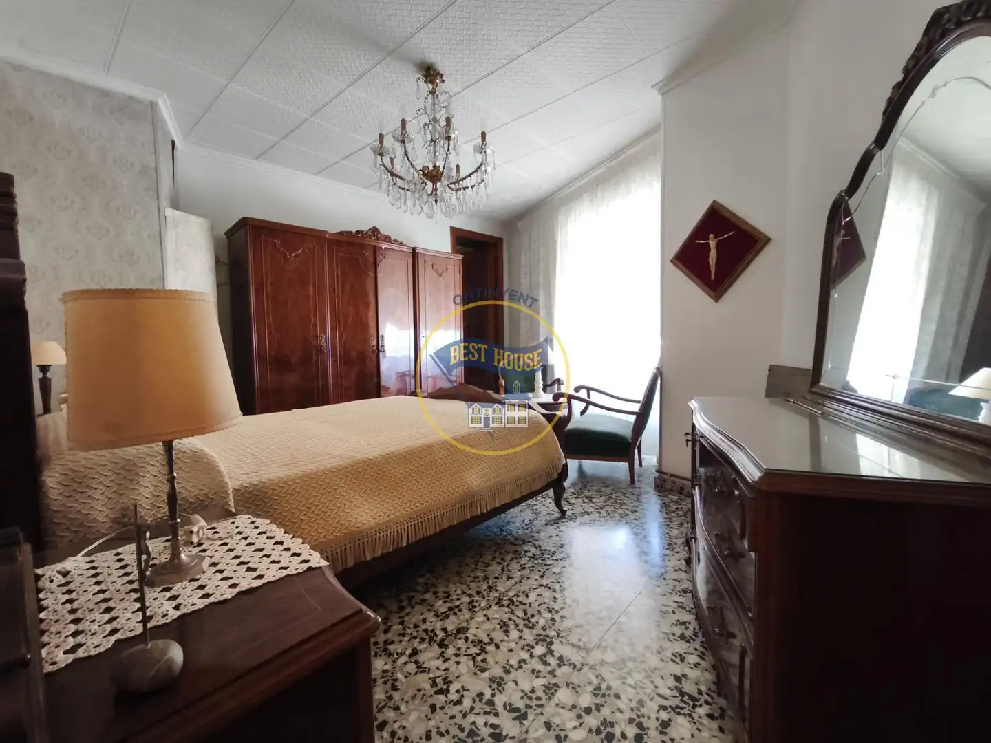Bedroom of Houses for sale in Banyeres de Mariola  with Terrace