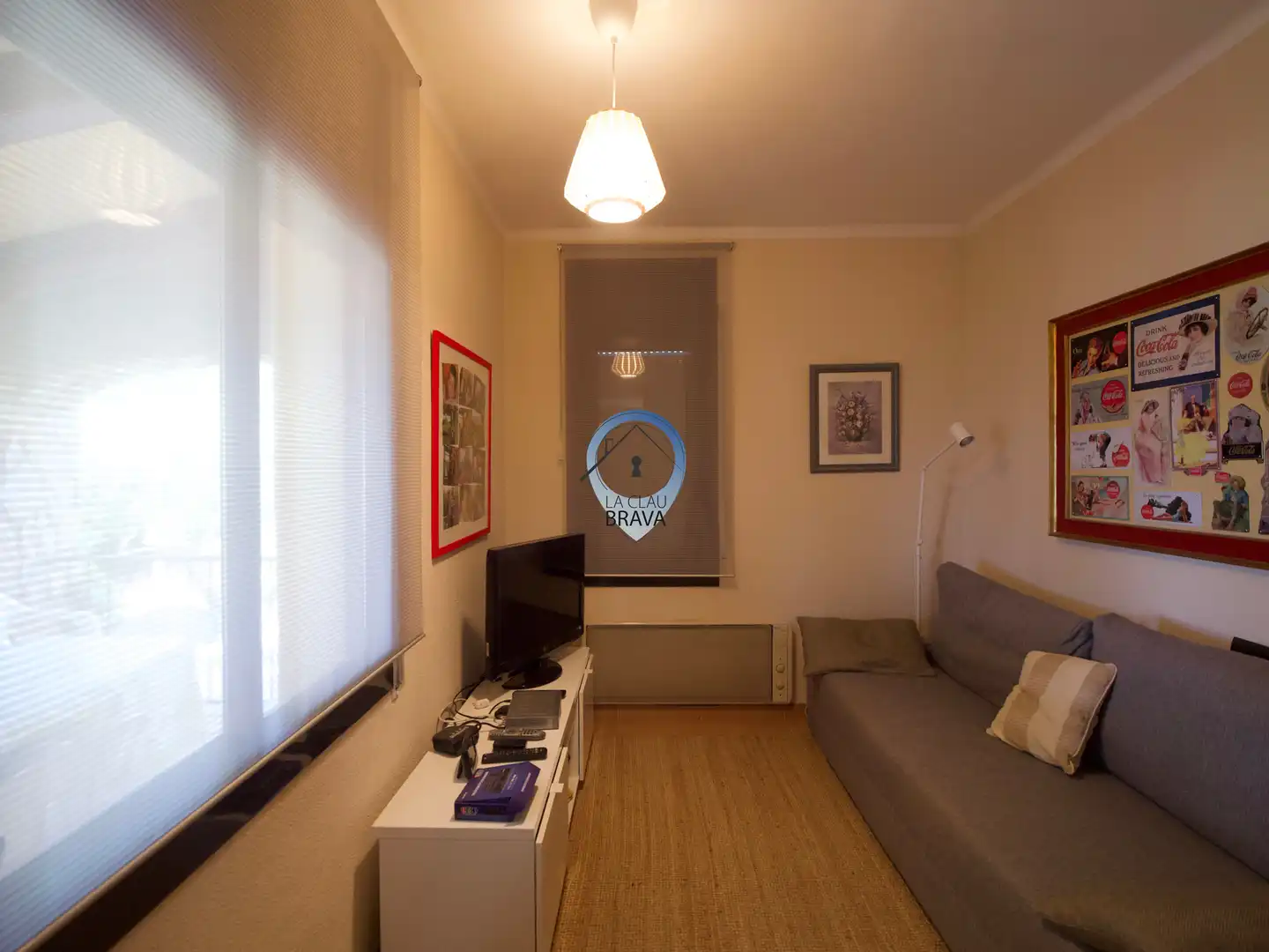 Sala d'estar de Casa o xalet en venda en Caldes de Malavella amb Calefacció, Jardí privat i Terrassa