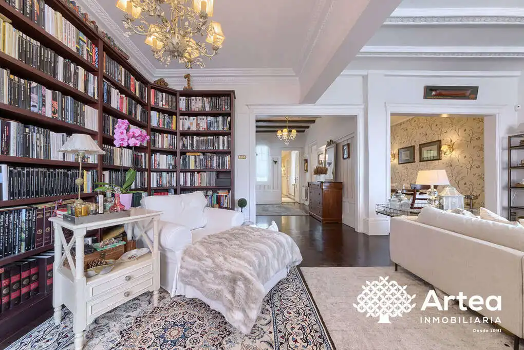 Sala de estar de Piso en venta en Getxo  con Calefacción, Trastero y Balcón