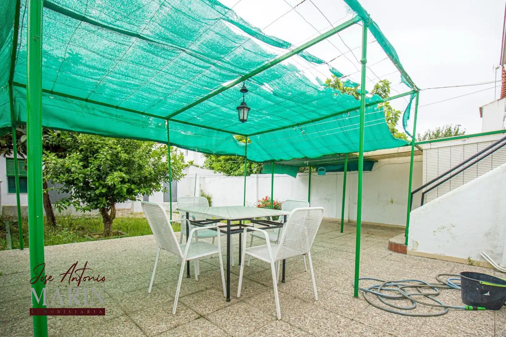 Terrassa de Casa adosada en venda en Badajoz amb Aire condicionat, Jardí privat i Terrassa