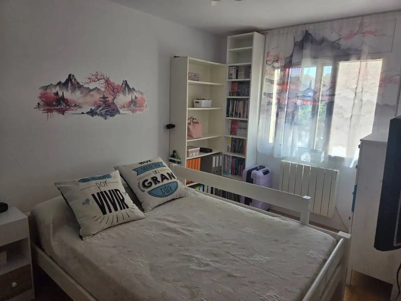 Schlafzimmer von Wohnung zum Verkauf in Cubelles mit Heizung, Parkett und Abstellraum