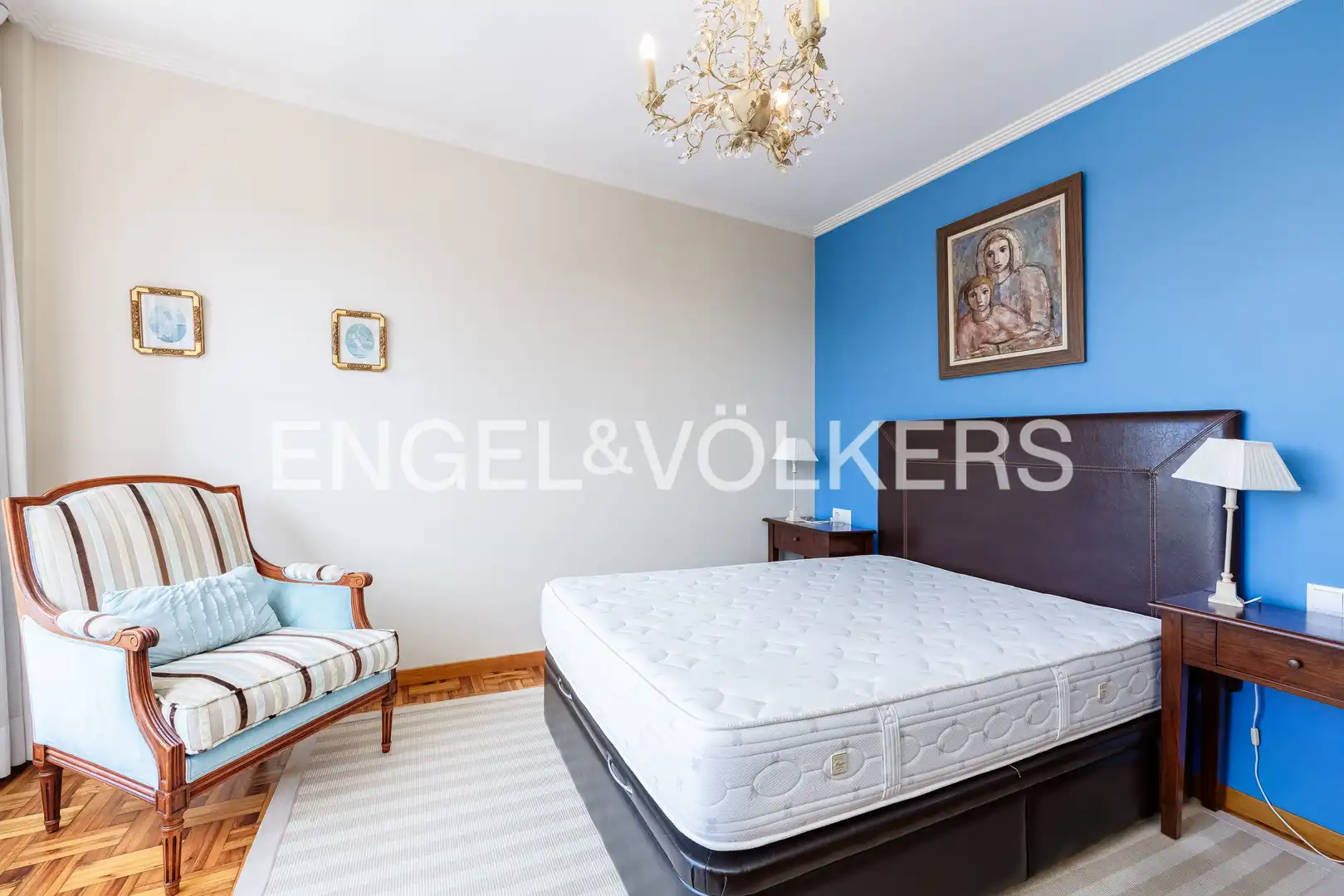 Bedroom of Apartments for rent in Vigo   with Heating, Private garden and Terrace