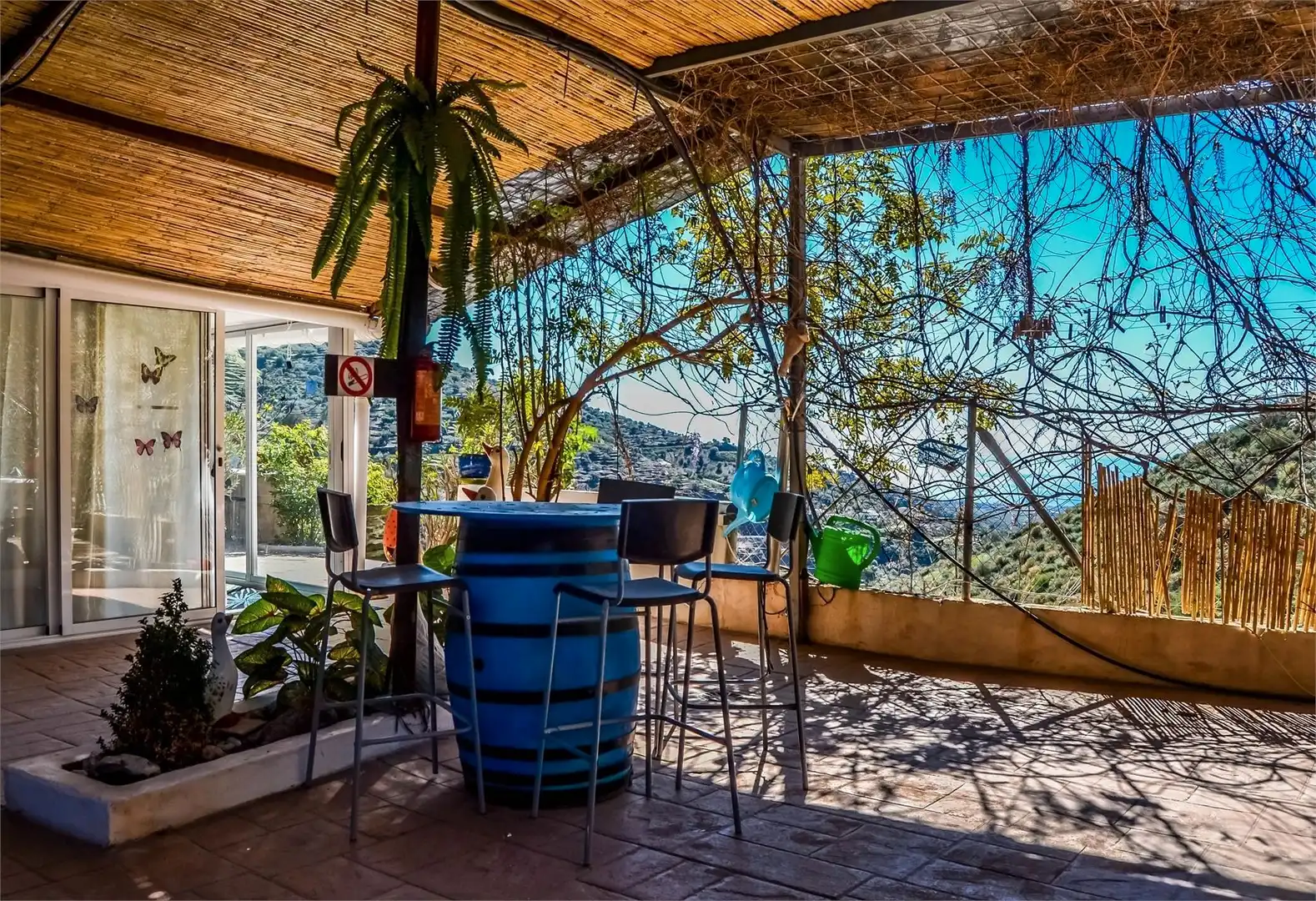 Terrassa de Finca rústica en venda en Arenas amb Aire condicionat, Jardí privat i Terrassa