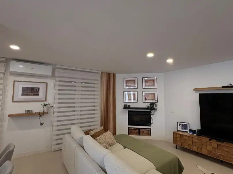 Sala de estar de Casa o chalet en venta en Almería con Aire acondicionado, Calefacción y Jardín privado
