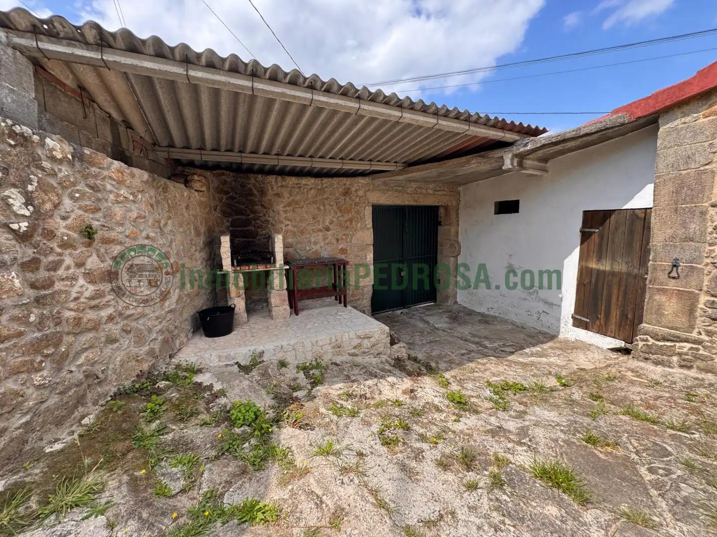 Vista exterior de Finca rústica en venda en Moraña