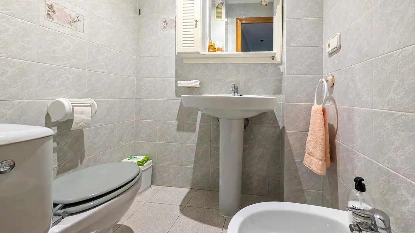 Bathroom of Flat for sale in Santa Pola  with Air Conditioner, Terrace and Furnished