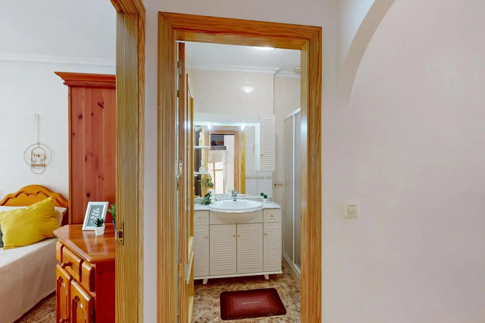 Baño de Casa o chalet en venta en Los Alcázares con Aire acondicionado, Calefacción y Jardín privado