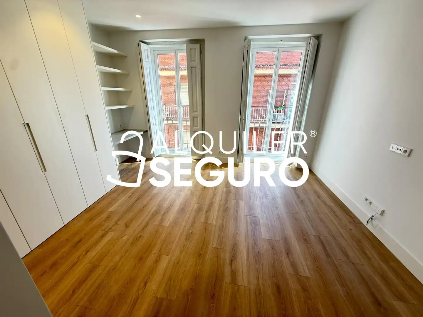 Schlafzimmer von Wohnung zur Miete in Barrio de Salamanca