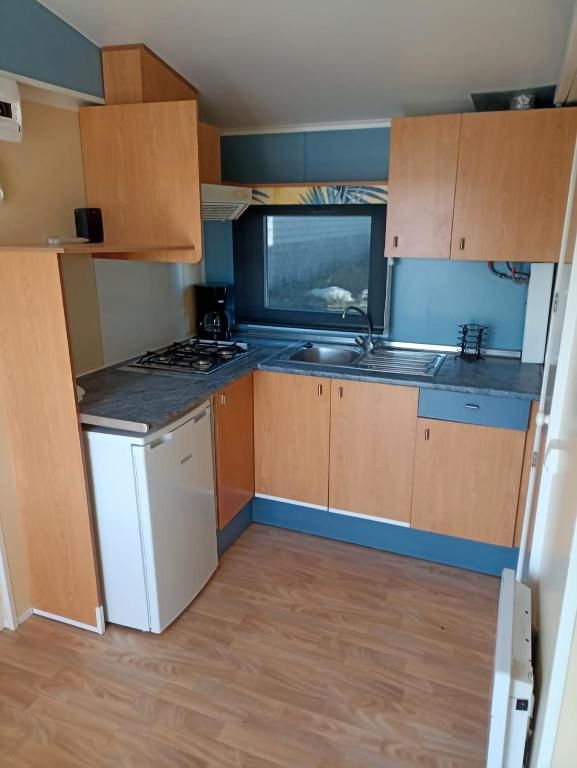 Cocina de Apartamento en venta en Malgrat de Mar con Aire acondicionado y Parquet