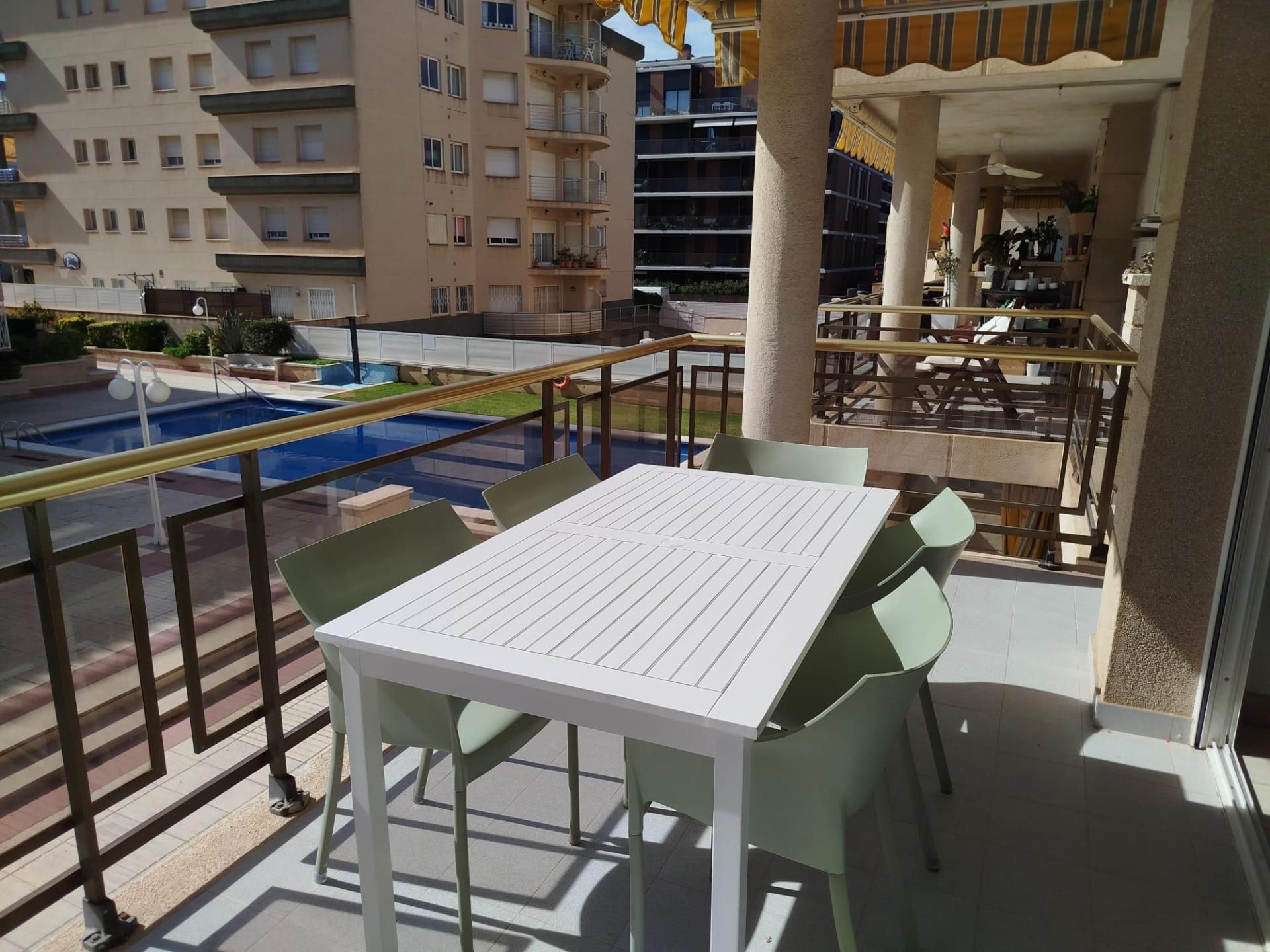 Terrace of Flat for sale in Calafell  with Air Conditioner, Parquet flooring and Terrace