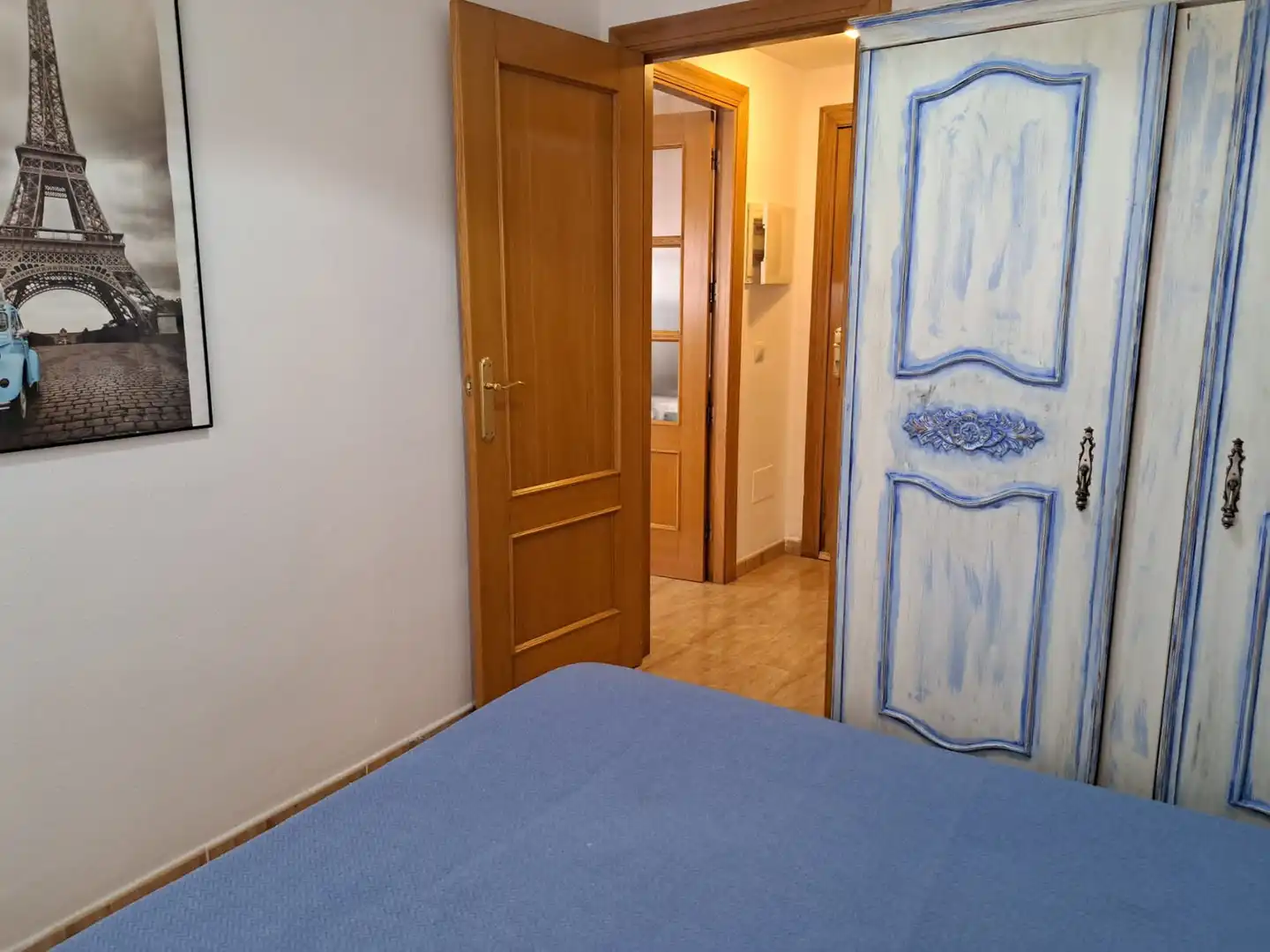 Bedroom of Flat for rent in Roquetas de Mar  with Air Conditioner, Heating and Furnished
