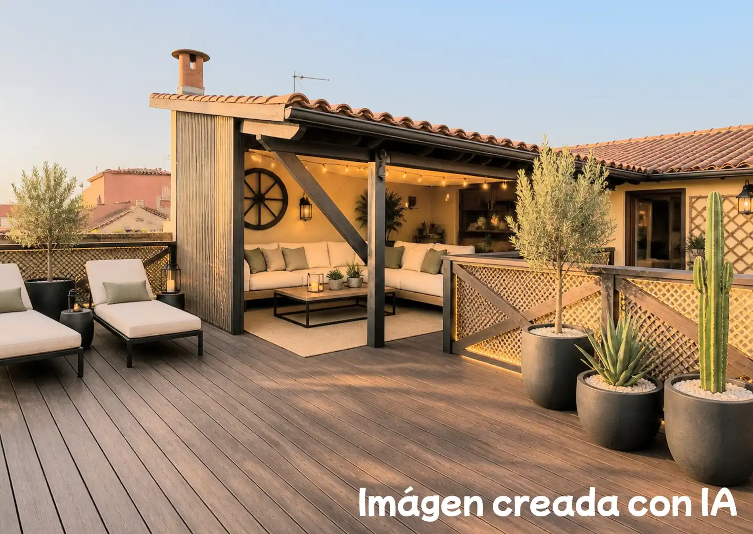 Terraza de Casa adosada en venta en Teror con Parquet, Terraza y Amueblado