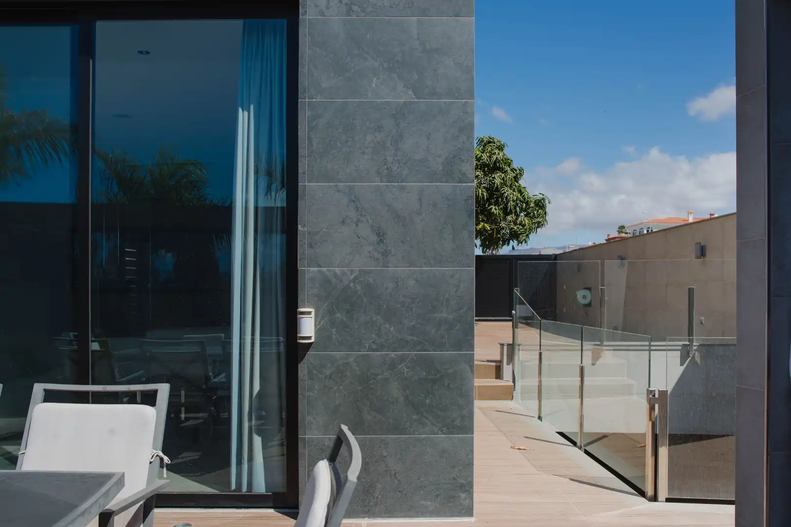 Terraza de Casa o chalet de alquiler en San Bartolomé de Tirajana con Aire acondicionado, Calefacción y Jardín privado