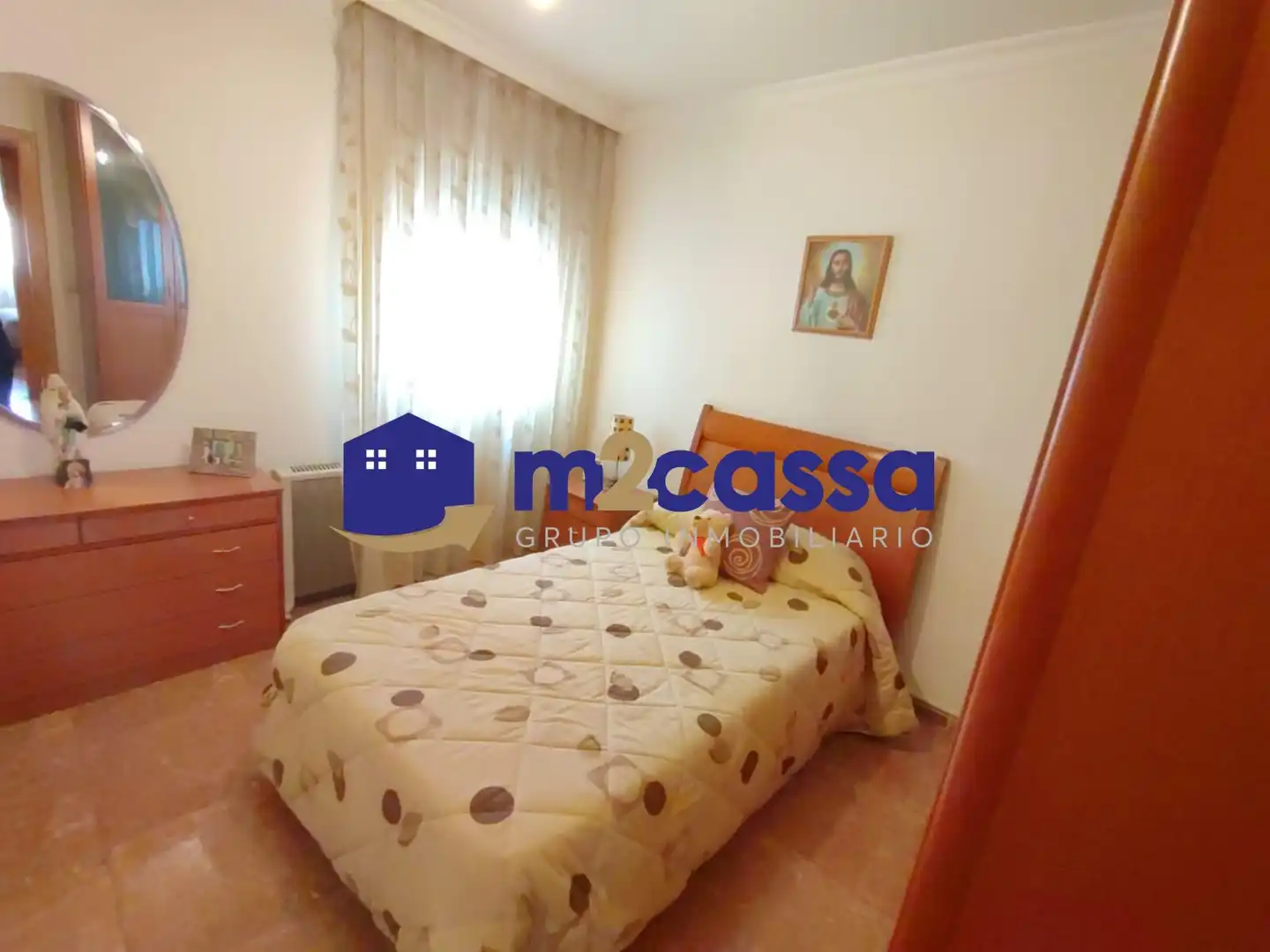 Bedroom of Flat for sale in Lorca  with Air Conditioner, Storage room and Furnished