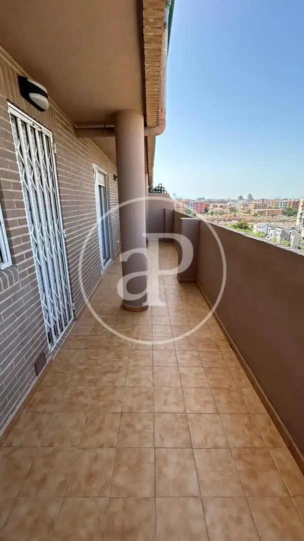 Terraza de Piso de alquiler en Valencia con Aire acondicionado, Calefacción y Terraza