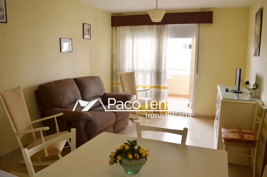 Sala de estar de Apartamento de alquiler en La Antilla con Terraza, Amueblado y Lavadora