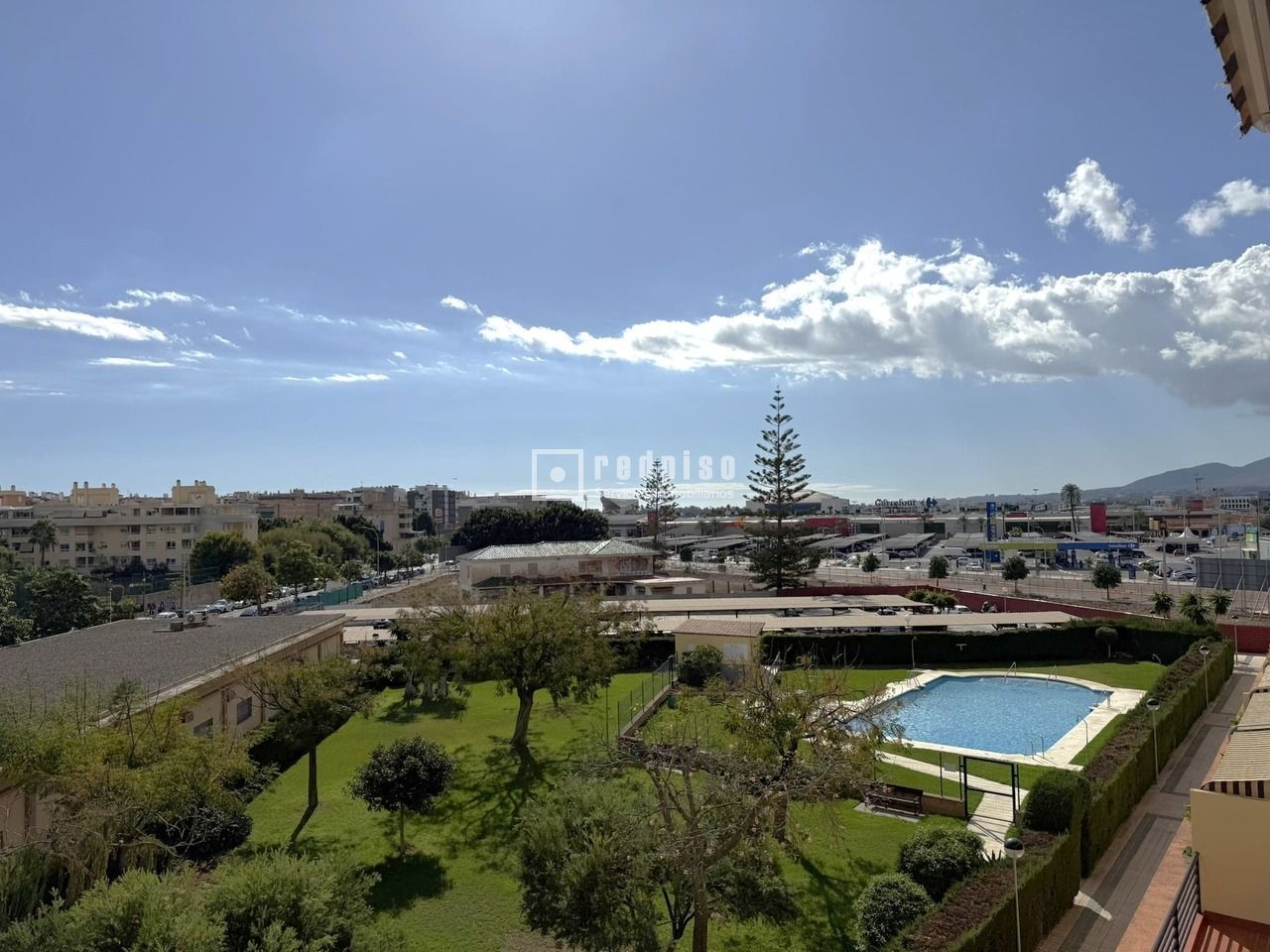 Vista exterior de Piso en venta en Málaga Capital con Trastero, Piscina y Amueblado