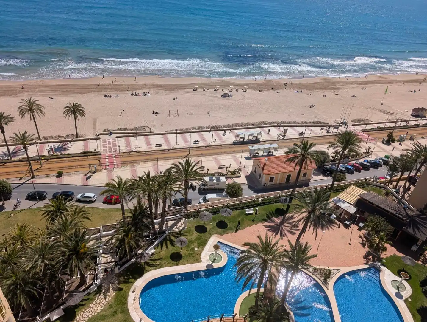 Piscina de Apartament en venda en El Campello amb Jardí privat, Terrassa i Piscina comunitària