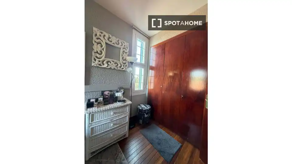 Bedroom of Flat for share in Sant Andreu de Llavaneres  with Air Conditioner, Terrace and Furnished