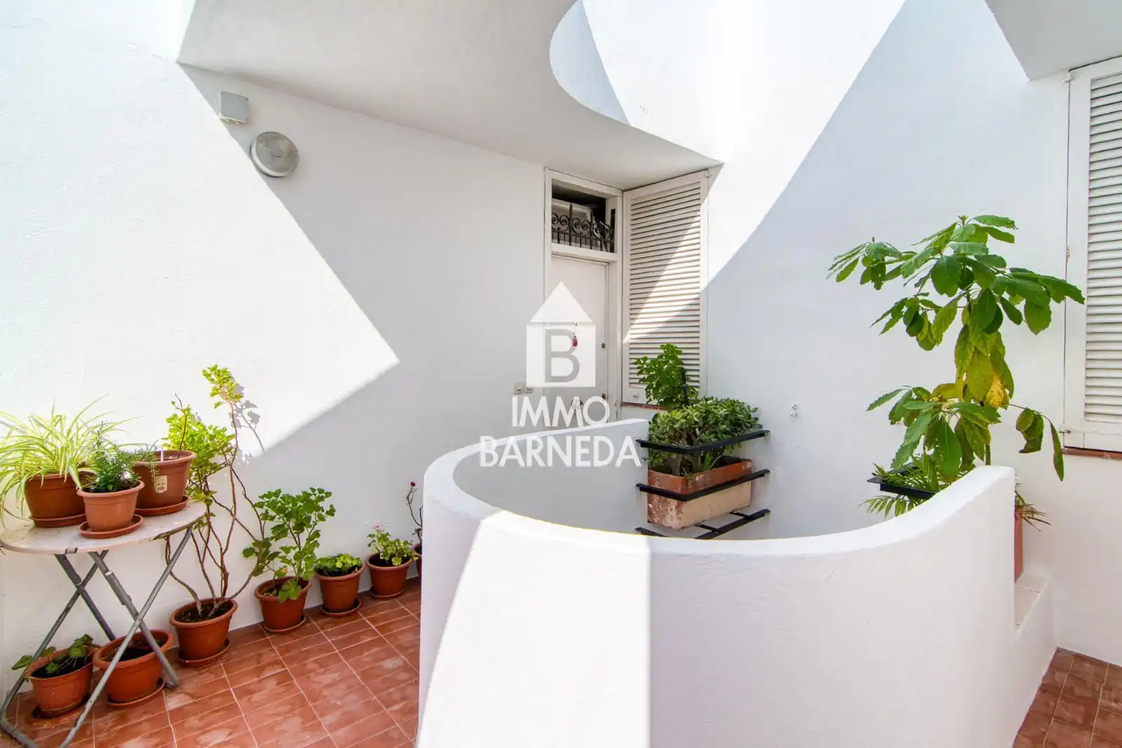 Balcony of Flat for sale in Roses  with Parquet flooring and Furnished