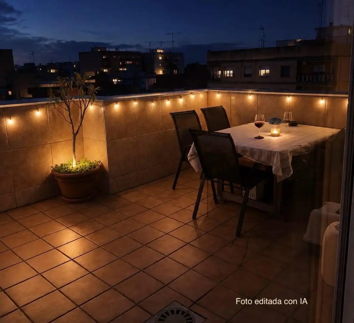 Terrace of Flat for sale in Aldaia  with Air Conditioner, Parquet flooring and Terrace