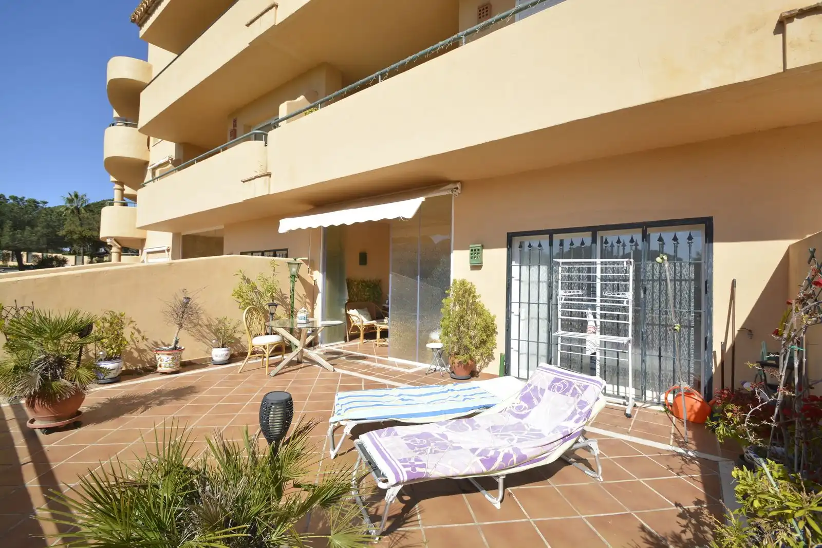 Terrace of Apartments for sale in Marbella  with Private garden and Community pool