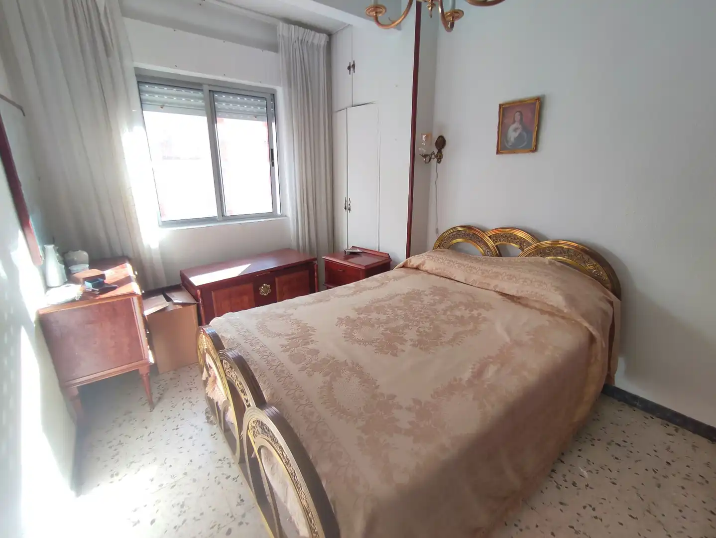 Schlafzimmer von Wohnung zum Verkauf in Medina del Campo mit Heizung