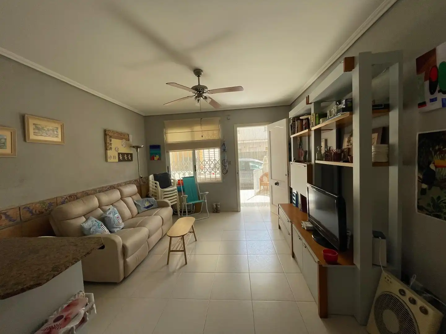 Sala d'estar de Apartament en venda en Moncofa amb Terrassa, Moblat i Forn