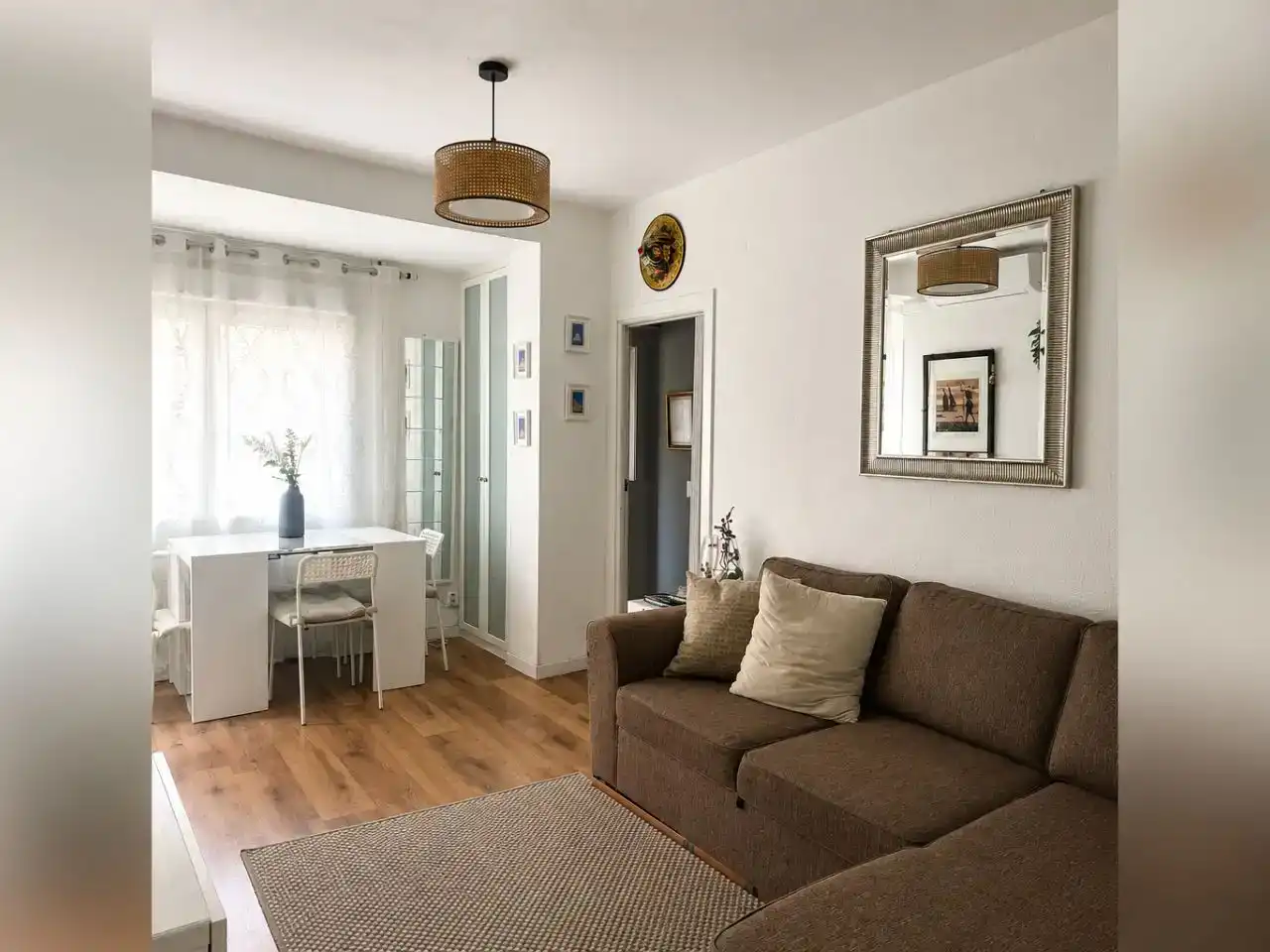 Sala de estar de Piso en venta en  Madrid Capital con Aire acondicionado, Terraza y Balcón
