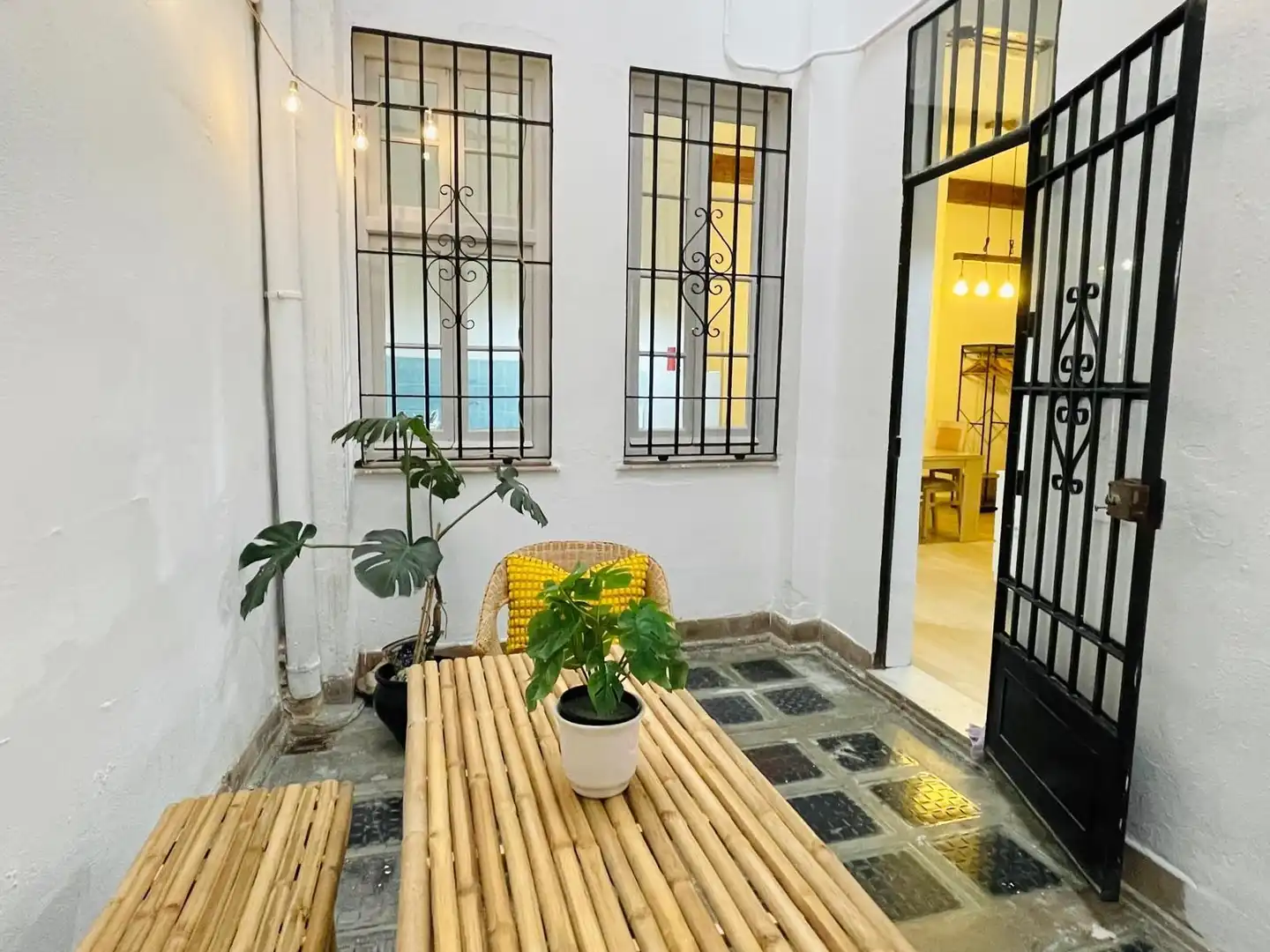 Terrasse von Wohnungen zur Miete in Málaga mit Möbliert