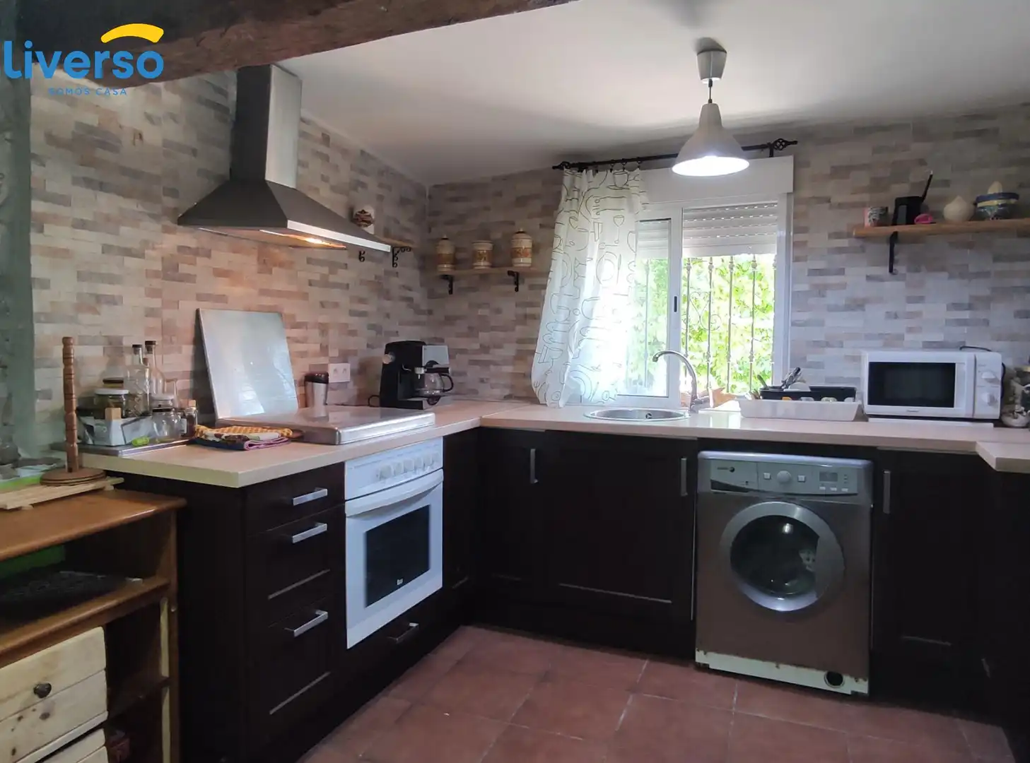 Cocina de Casa o chalet en venta en Arlanzón con Trastero y Amueblado
