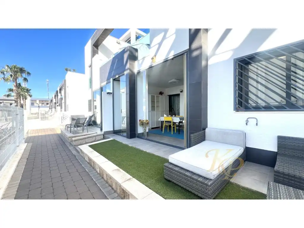 Terrasse von Wohnungen zum Verkauf in Orihuela mit Klimaanlage