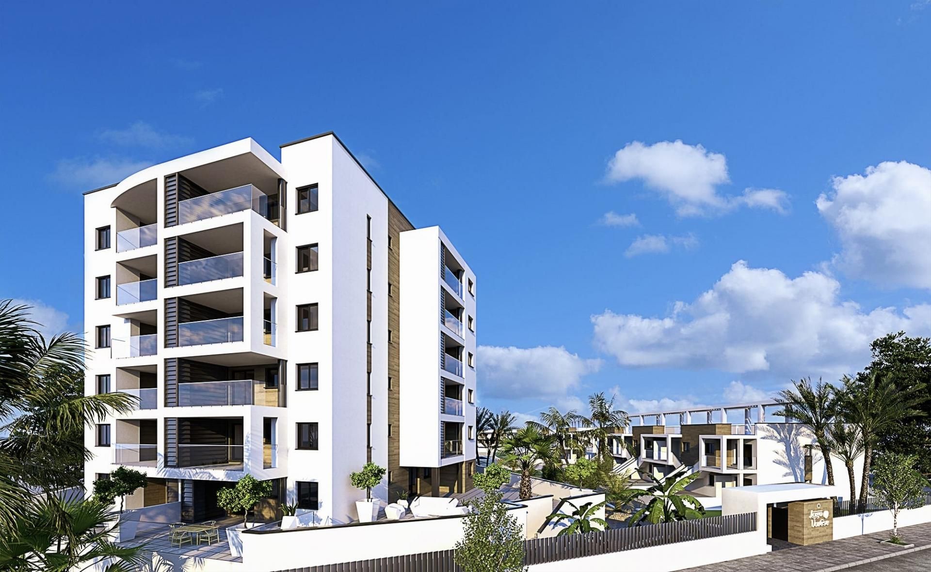Vista exterior de Casa o chalet en venta en Pilar de la Horadada con Piscina comunitaria