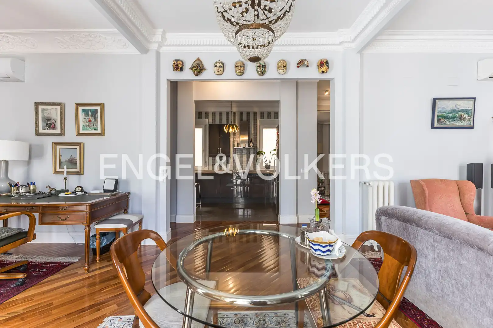 Dining room of Flat for sale in Madrid  with Air Conditioner, Heating and Balcony