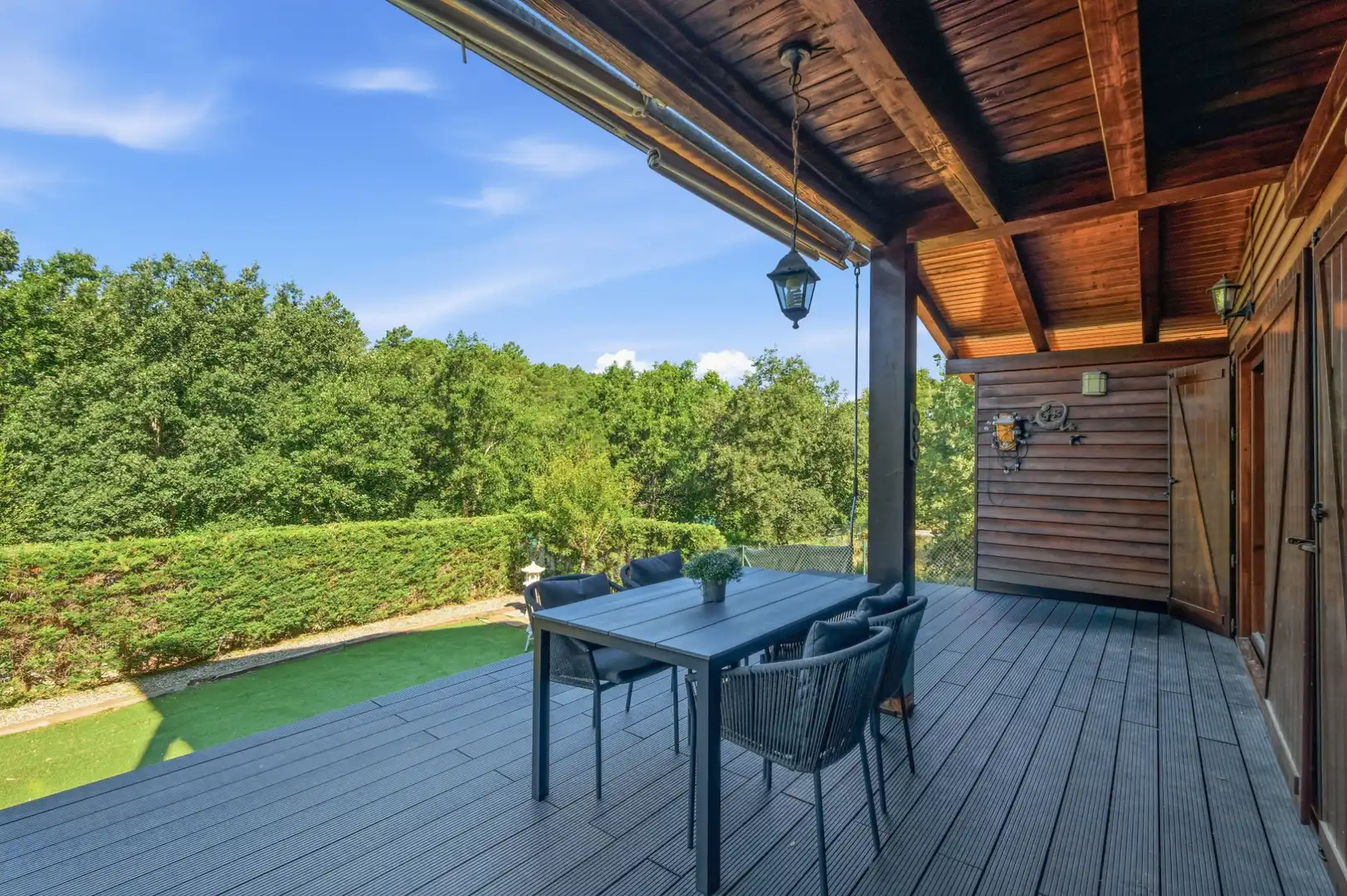 Terrasse von Haus oder Chalet zum Verkauf in Vidreres mit Klimaanlage, Heizung und Privatgarten